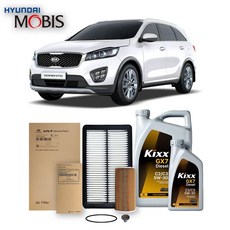 올뉴 쏘렌토 UM 2.0/2.2 디젤 (14-17년식) 킥스합성유+순정필터세트 5W30, 1개