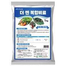 더쎈 복합비료 유기물과 npk를 한번에 텃밭 화분 모든작물용, 1개, 기본, 1kg