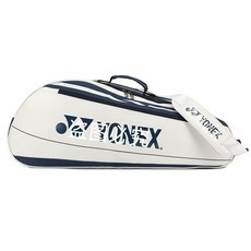 甜蜜cosmetics 新款羽毛球包 男女款運動單肩背包書包 獨立鞋倉 羽毛球包3支裝6支裝, 9306寶藍色 三支裝, 1個