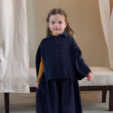 트임니트케이프 키즈 여아 캐주얼 가디건