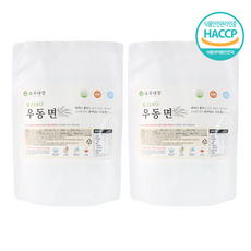 오곡대장 국산 밀제로 우동면 450g * 2개 밀가루 없는 귀리와 율무가 들어가는 고소한 우동면