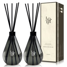 로티르 프리미엄 대용량 디퓨저 2P 선물세트 실내 방향제 베스트향, 2개, 510ml, 라튤립 블랑