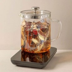 국산 약탕기 더존쿡 3.8리터 국내최초 인덕션 직화 겸용 3.8L 대용량 티포트 전기 달임포트 티메이커 부모님 선물