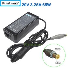 노트북 Ac 어댑터 충전기 레노버 씽크패드 X220 태블릿 용 20V 3.25A 65W, 1개