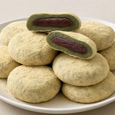 굳지않는 콩쑥개떡 쑥개떡 국내산 찹쌀 60g*30알, 1박스, 1.8kg