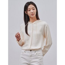매장정품 빈폴 BEANPOLE LADIES 후드 블라우스 - 아이보리 250458