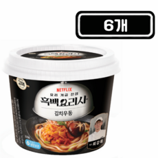 흑백요리사 최강록 김치우동한그릇 229.2g x 6개