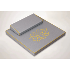 명상 명상요가 명상방석 기도방석 108배방석 사찰방석, 그레이-자수포함