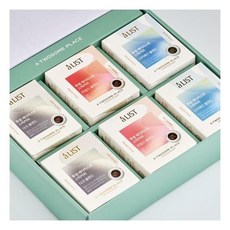 aLIST Twosome Place綜合濾掛式咖啡禮盒組 6號款, 1組, 濃縮黑咖啡包 1.1g 20入+溫和咖啡包 1.1g 20入+無咖啡因咖啡 1.1g 20入