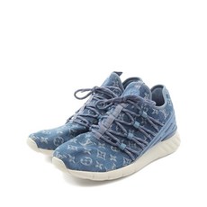 루이 비통 중고 패스트레인 데님 스니커즈