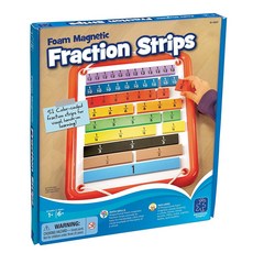 (러닝리소스)EDI4801 자석막대형분수학습기/분수, one color/free, 1개