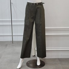 미니멈 여성 정장 패션 심플 데일리코디 턱와이드 팬츠 MYBAWP3290KHICDH5328885