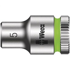 Wera Zyklop 8790 HMA 1/4\" Socket Hex head 5mm x Length 23mm, Wera Zyklop 8790 HMA 1/4" Sock
