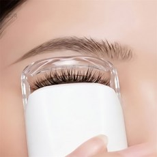 [오늘의택] 속눈썹 고데기 2단계 온도조절 뷰러 화이트 속눈썹컬링