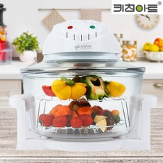 키친아트 2026 NEW 대용량 광파오븐 12L OVEN 고구마 소형 생선구이 제빵 바베큐 치킨 스테이크 에어프라이어 오븐