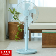 한경희생활과학 초미세풍 발터치 리모컨 컬러 선풍기 HAAN-HDC230, HAAN-HDC230(스카이블루)