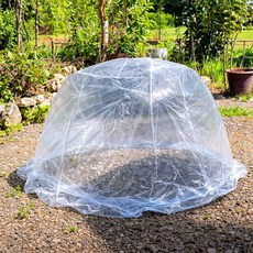 스마T스토어 등산비닐쉘터 등산 바람막이 비닐 텐트, 5~7인용 200x200x150cm, 투명