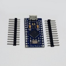 ATmega32U4-MU 프로 마이크로 보드 - 16MHz 5V - 마이크로 USB 타입 B - 아두이노 호환