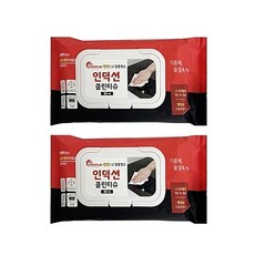 2개 인덕션 클린 티슈 찌든때 기름때 하이라이트 가스레인지 오븐 클리닝