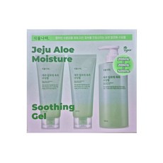 식물나라 제주 알로에 촉촉 수딩젤 세트, 2개