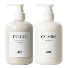 디알 포티파이 탈모샴푸 300ml + 카밍 트리트먼트 300ml 단백질 미용실 케어, 1세트
