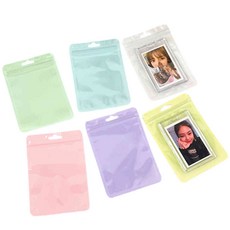 파스텔 지퍼백 미니, 화이트(d), 화이트(d), 1개