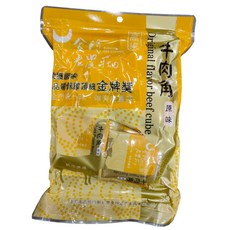 老農莊原味牛肉角，金門特產懷舊零食，獨立包裝方便攜帶, 120g, 1個