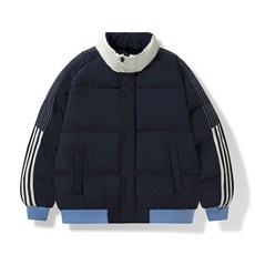 情侶款加厚保暖短版棉服棉外套