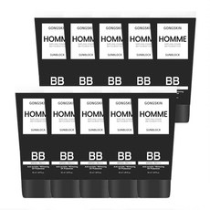 공스킨 내추럴 썬크림 BB 옴므 올인원 남자 비비크림 남성 선크림, 50ml, 10개