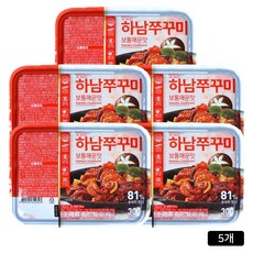 [홈쇼핑] 하남쭈꾸미 보통매운맛, 5개, 300G