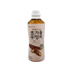 롯데칠성음료 잘빠진하루 초가을우엉차, 500ml, 6개