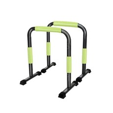 분할 분리형 삼두근 강화 종합훈련 높이조절 가정용 실내 딥스 상체 근력운동 평행봉, 그린78cm높이조절불가