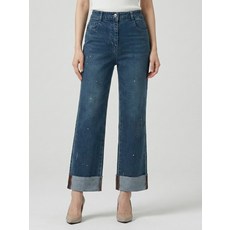 [꼼빠니아]롤업 포인트 데님-CS23DP1002268A