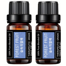 레노포프 천연 에센셜오일 & 블랜딩오일 35종 테라퓨틱등급, 2개, 35.숲속의열매(긍정/자신감), 10ml