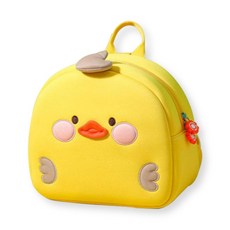 토이토 애니멀 키즈 백팩 4종 미아방지 어린이 동물 꿀벌 가방, 1개, 옐로 오리