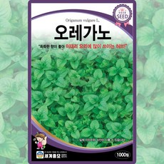 세계종묘 산들마켓 오레가노 씨앗 1000립 오레가노씨 허브 종자, 1개
