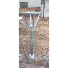 기상 관측 상자 야외 과학 기후 실험 교구, 단일 철 프레임, 철 프레임