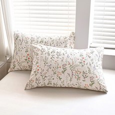 화사한 화원 순면 베개커버 단품 30x50/40x60/50x70 2장세트