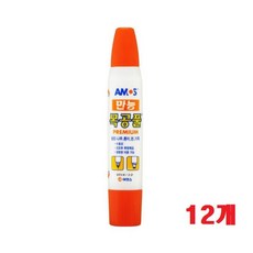 아모스 만능 목공풀 36g, 12개