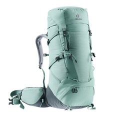 Deuter AIRCONTACT CORE 拔熱透氣背包 35+10SL 3350022 【野外營】女性窄肩款, 翡翠綠, 1個