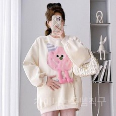 임산부 맨투맨 루즈핏 간절기 26년도