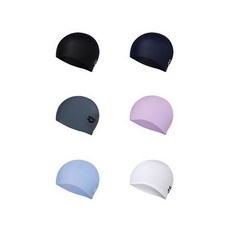 아레나 수영모 vs 수영모자 플레인 실리콘수모 A4AC1AC01 A5AC1AC01 수모, 네이비, 1개