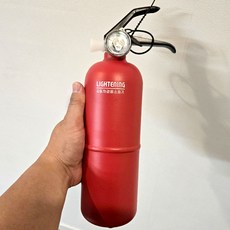 차량겸용 소형 간이 소화기 0.7 자동차용 캠핑용 가정용 ABC 분말 휴대용, 1개, 레드, 1.5kg