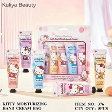 JY&CO 헬로키티 향기 핸드크림 촉촉보습 가을겨울 필수템 5개발, 5개, 30g