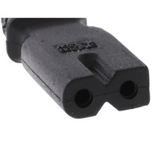 全美縫紉 桌上型縫紉機/仿工業機電源線, 8D型雙孔電源線, 8D型雙孔電源線