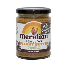 메리디안 유기농 땅콩버터 스무스 280g 땅콩잼 피넛버터