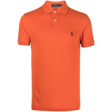 폴로랄프로렌 로고 자수 반소매 폴로 셔츠