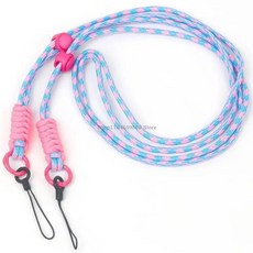 카메라 스트랩 나일론 등산 로프 다기능 넥, 3. dark pink blue