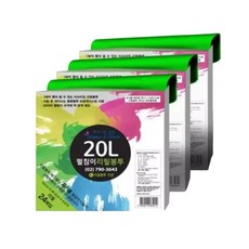 ECOCO 티슈타입 35리터 리필봉투 3팩, 35L, 3개