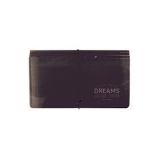 梦想成真文件索引夹 A4 文件收纳夹, 03黑, 1個